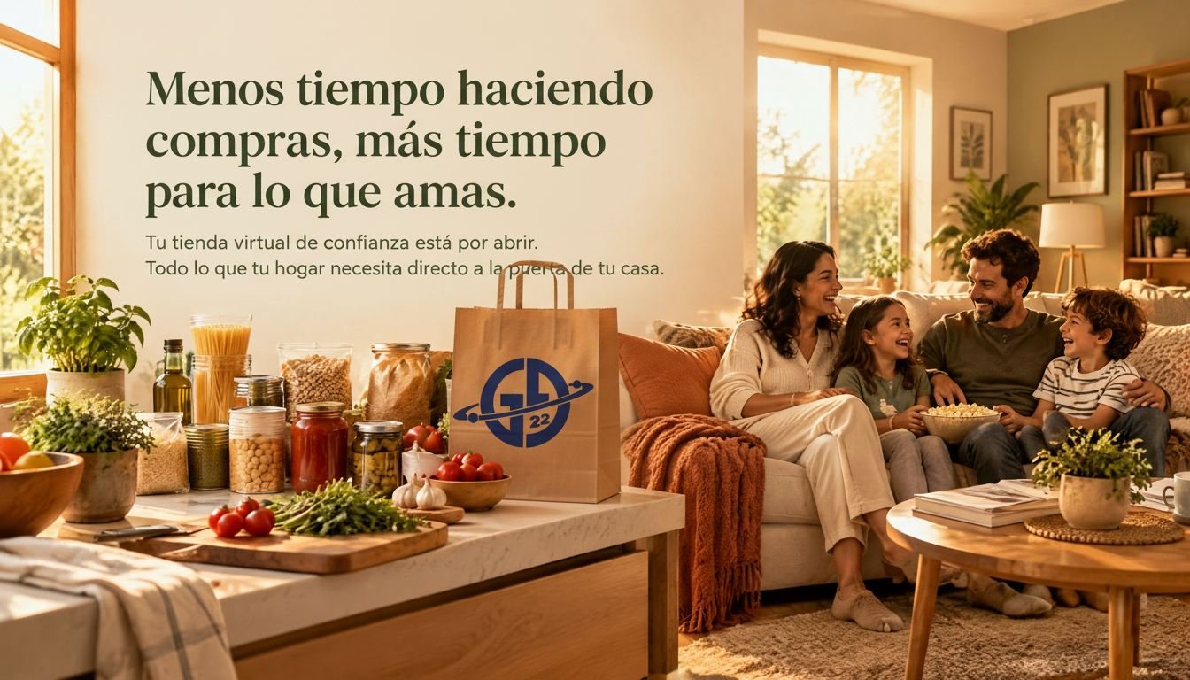 Menos tiempo haciendo compras, más tiempo para lo que amas. Tu tienda virtual de confianza está por abrir.